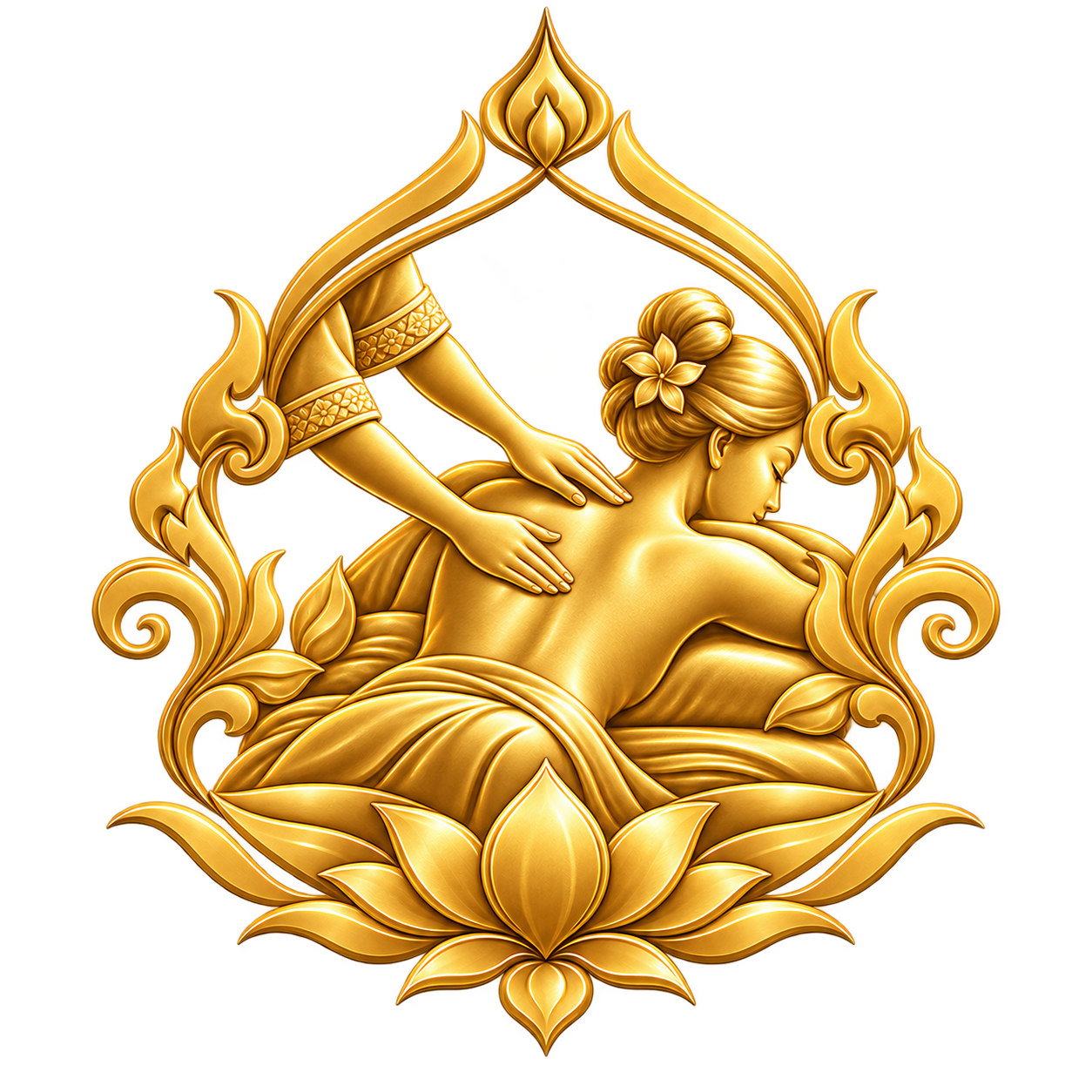 Rückenmassage bei Baan Kanya in Tiengen